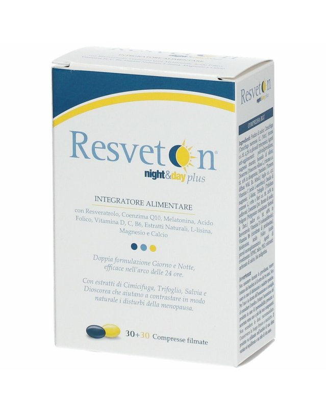 Resveton Night & Day 60 Capsule - Benessere Donna