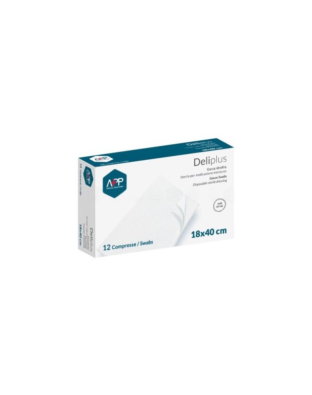 Garza Idrofila Sterile 18x40cm 12 pz – Ferite e Lesioni Cutanee Garza Idrofila Sterile 18x40cm 12 pz – Ferite e Lesioni Cutanee