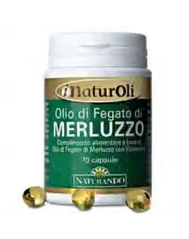Olio di Fegato di Merluzzo 70 cps - Antiossidante e Benessere