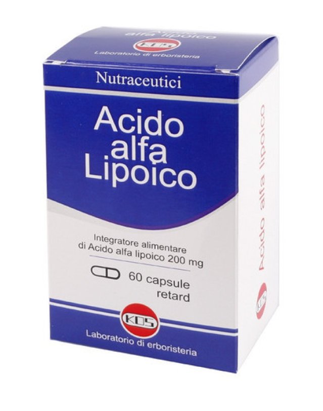 Acido Alfa Lipoico Kos 60 Capsule - Antiossidante e Diabete