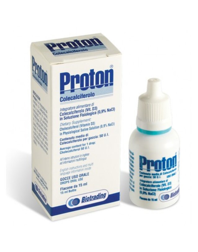 Proton Gocce 15ml - Vitamina D3 per Neonati e Lattanti