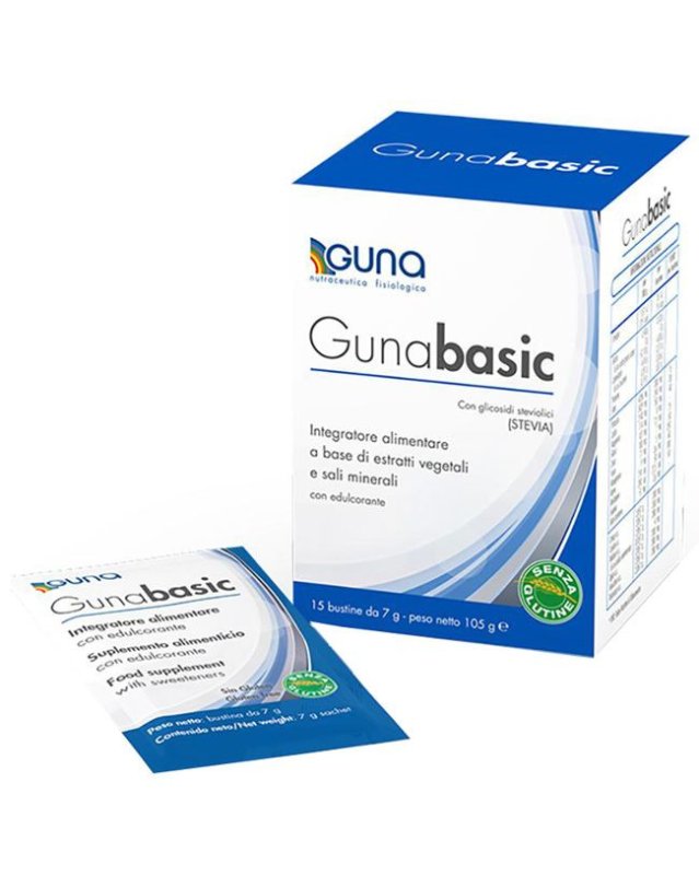 Guna Basic Polvere Integratore Alimentare 15 Bustine
