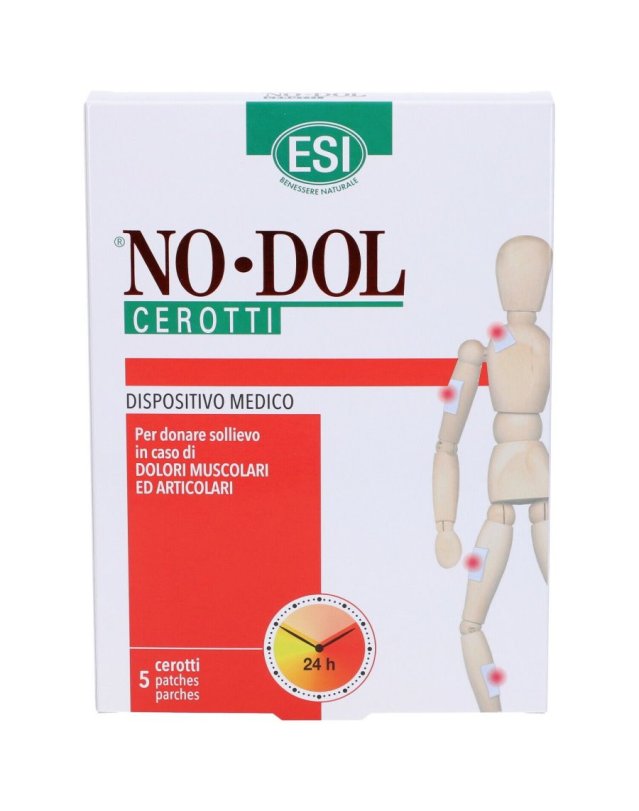 No Dol Cerotti 5 pz - Per Dolori Muscolari e Articolari