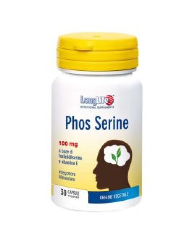 Phos Serine 30 Capsule - Memoria e Concentrazione Phos Serine 30 Capsule - Memoria e Concentrazione