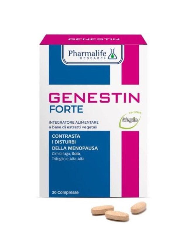 Genestin Forte 30 Cpr - Contrasto Disturbi Menopausa Genestin Forte 30 Cpr - Contrasto Disturbi Menopausa