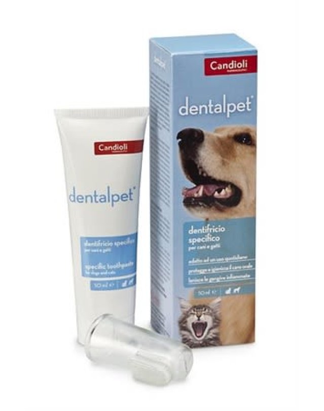 Dentalpet Dentifricio 50ml - Igiene Orale Cani e Gatti