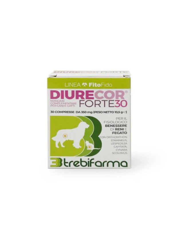 Diurecor Forte 30 Compresse - Funzionalità Renale e Drenaggio Diurecor Forte 30 Compresse - Funzionalità Renale e Drenaggio