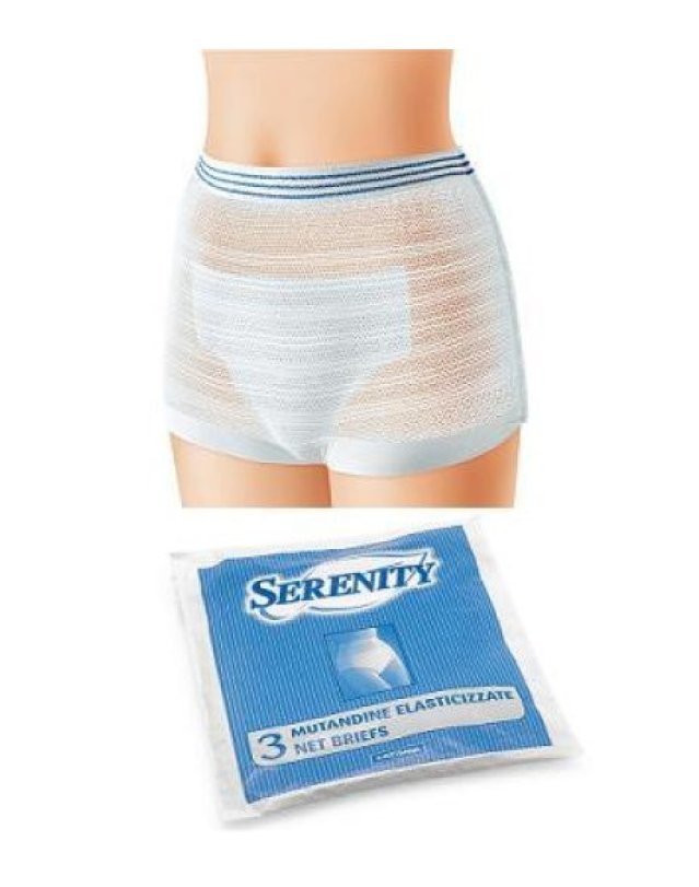 Mutandina Rete Serenity XS 3 Pezzi - Dispositivo Medico Riutilizzabile Mutandina Rete Serenity XS 3 Pezzi - Dispositivo Medico Riutilizzabile