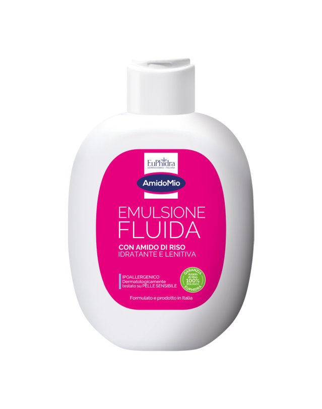 Euphidra AmidoMio Emulsione Fluida 200 ml - Idratante e Lenitiva Euphidra AmidoMio Emulsione Fluida 200 ml - Idratante e Lenitiva
