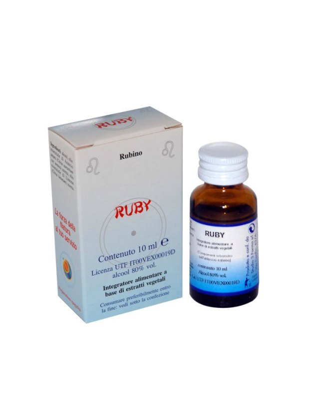 Ruby Gocce 10ml - Rilassamento e Benessere Mentale Ruby Gocce 10ml - Rilassamento e Benessere Mentale