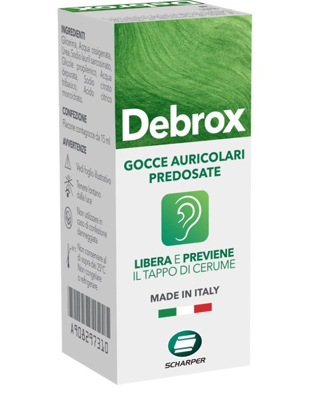 Gocce Auricolari 15ml Debrox - Per Tappi di Cerume e Igiene Orecchio Gocce Auricolari 15ml Debrox - Per Tappi di Cerume e Igiene Orecchio