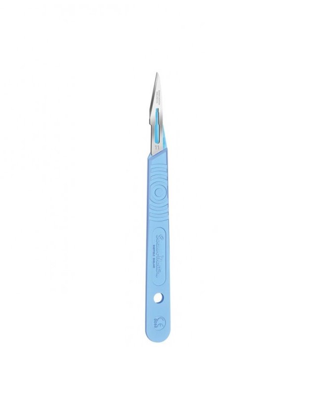 Bisturi Monouso Sterile Misura 11 &ndash; 10 pz per Uso Chirurgico