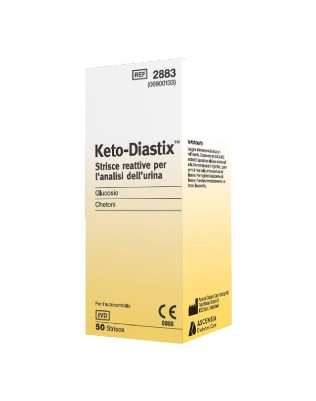 Ketodiastix 50 Strisce &ndash; Glucosio e Chetoni nelle Urine