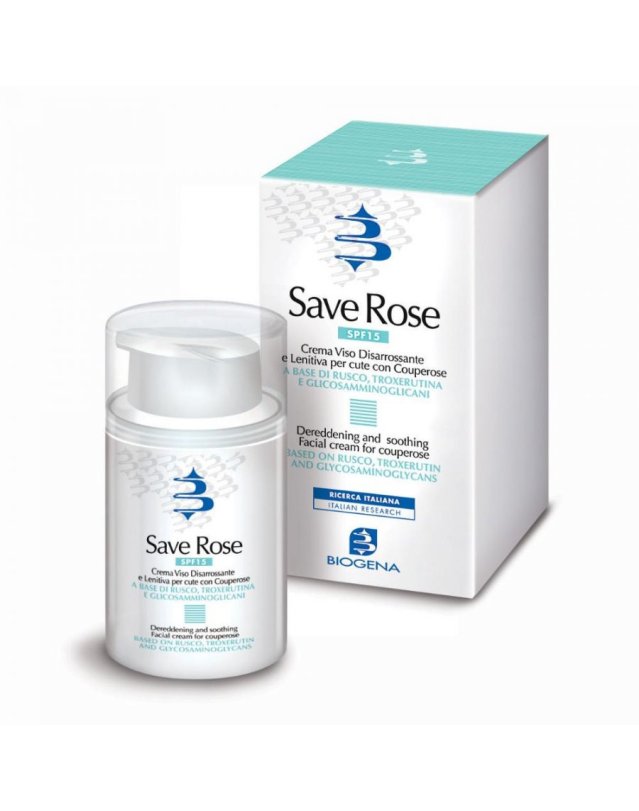 Save Rose Crema 50ml - Antirouge e Protezione Capillari Save Rose Crema 50ml - Antirouge e Protezione Capillari