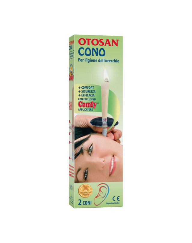 Coni Otosan 2pz - Igiene Orecchie e Rimozione Cerume