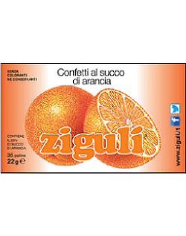 Ziguli Arancia 22g - Caramelle Confetti e Energia Bambini Ziguli Arancia 22g - Caramelle Confetti e Energia Bambini