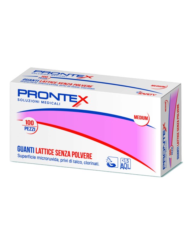Guanti Lattice con Amido, Taglia M - Protezione e Igiene Mani Guanti Lattice con Amido, Taglia M - Protezione e Igiene Mani