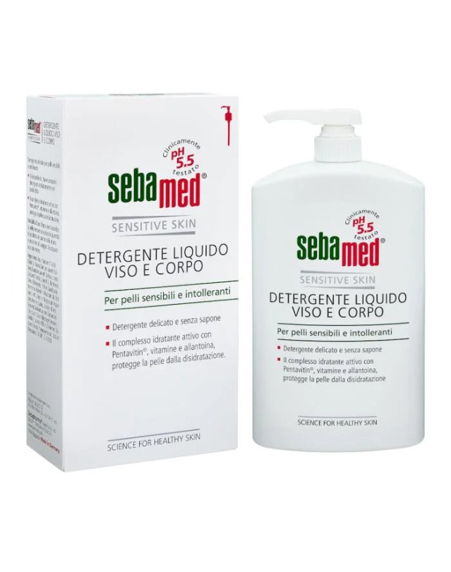 Detergente Liquido 1000 ml - Pelle Sensibile e Igiene Quotidiana