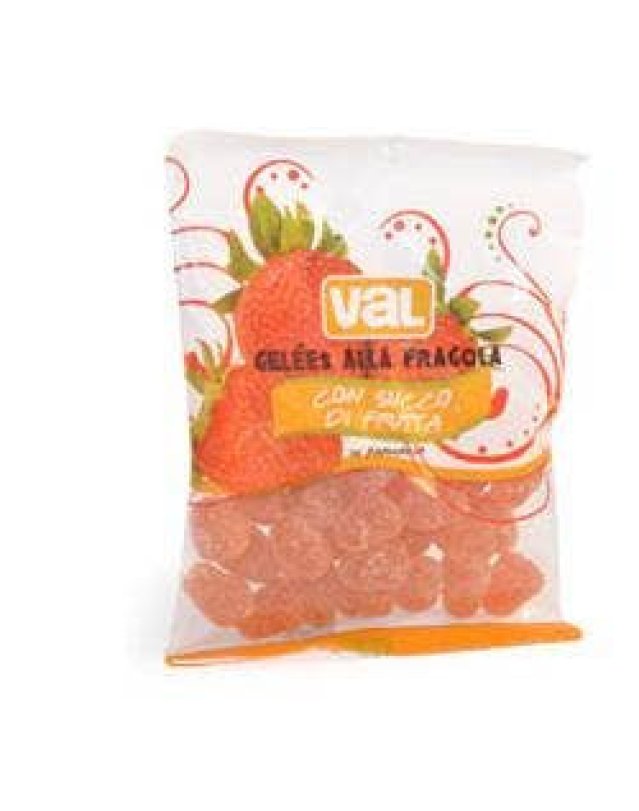Gelatine Val Fragola 60 g - Energia Rapida