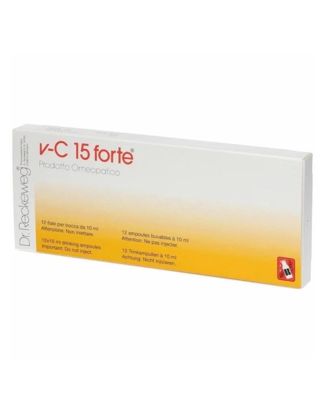 VC15 Forte 12 Fiale - Tonico Omeopatico Rigenerante VC15 Forte 12 Fiale - Tonico Omeopatico Rigenerante