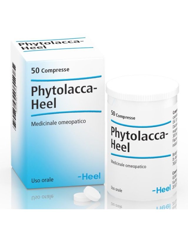 Phytolacca Heel 50 Compresse - Infiammazioni e Tonsilliti