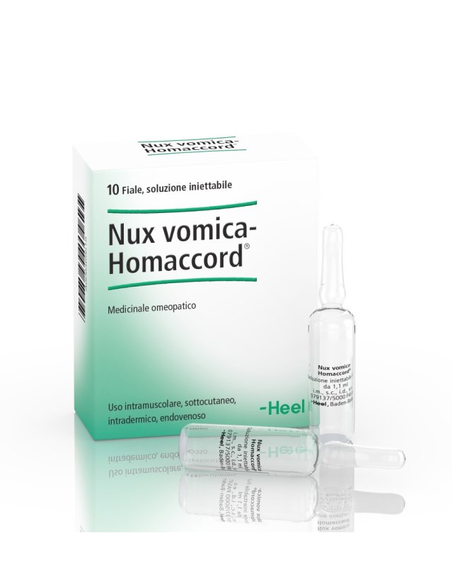 Guna Heel Nux Vomica 10 Fiale - Nausea Bruciore Stomaco