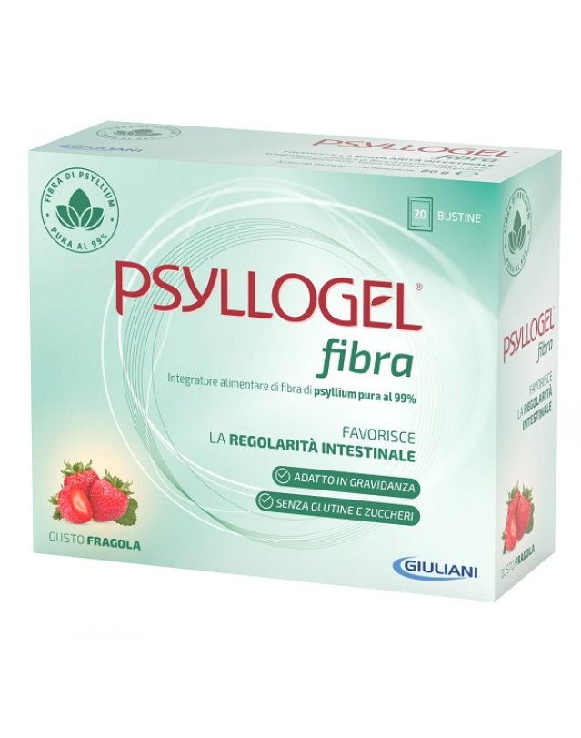 Psyllogel Fibra Fragola 20 Bustine - Regolarità Intestinale Psyllogel Fibra Fragola 20 Bustine - Regolarità Intestinale