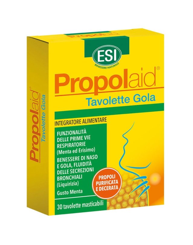 PropolGola ESI 30 tavolette - Benessere gola e vie respiratorie