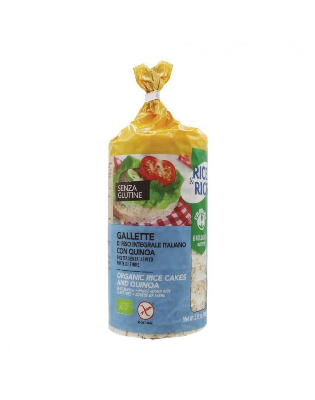 Gallette Riso e Quinoa 100 g - Senza Glutine