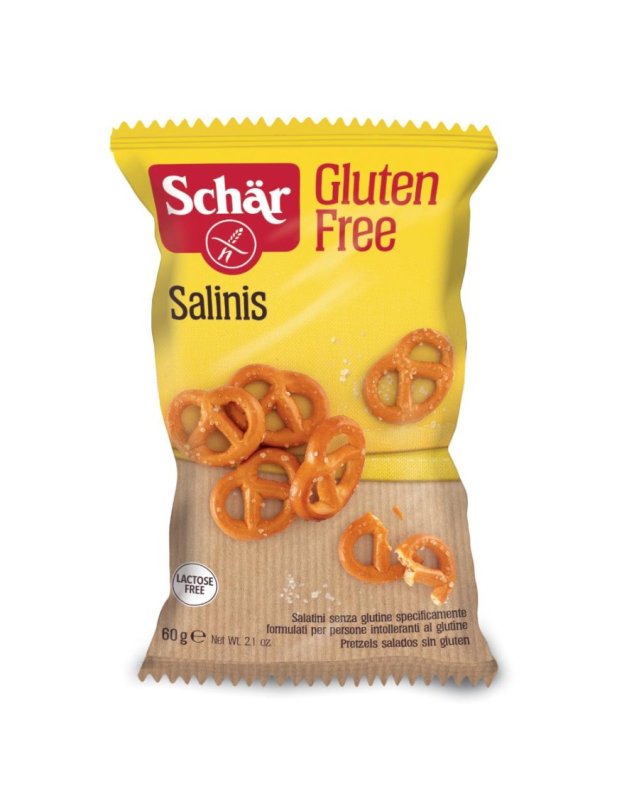 Salinis Salatini Senza Glutine 60g – Snack Salato Senza Lattosio Salinis Salatini Senza Glutine 60g – Snack Salato Senza Lattosio
