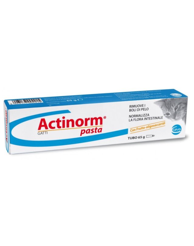 Actinorm Pasta Gatti 65g – Boli di Pelo e Flora Intestinale Actinorm Pasta Gatti 65g – Boli di Pelo e Flora Intestinale