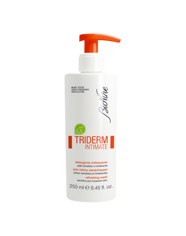 Triderm Detergente Intimo 250ml Rinfrescante Pelli Sensibili Triderm Detergente Intimo 250ml Rinfrescante Pelli Sensibili