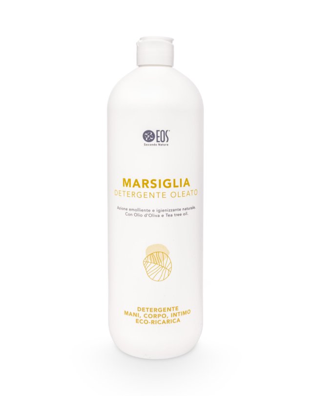Marsiglia Vero Oleato Ricarica 1000ml - Detergente Delicato Mani e Corpo Marsiglia Vero Oleato Ricarica 1000ml - Detergente Delicato Mani e Corpo