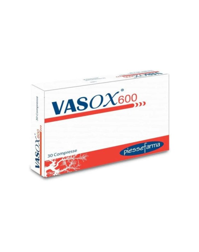 Vasox 600 Integratore, 30 compresse - Circolazione Venosa e Emorroidi