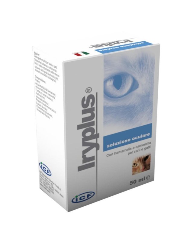 Iryplus Soluzione Oculare 50ml – Occhi Puliti per Cani e Gatti Iryplus Soluzione Oculare 50ml – Occhi Puliti per Cani e Gatti