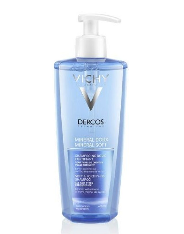 Shampoo Dolcezza Minerale Vichy 400 ml - Fortificante Capelli