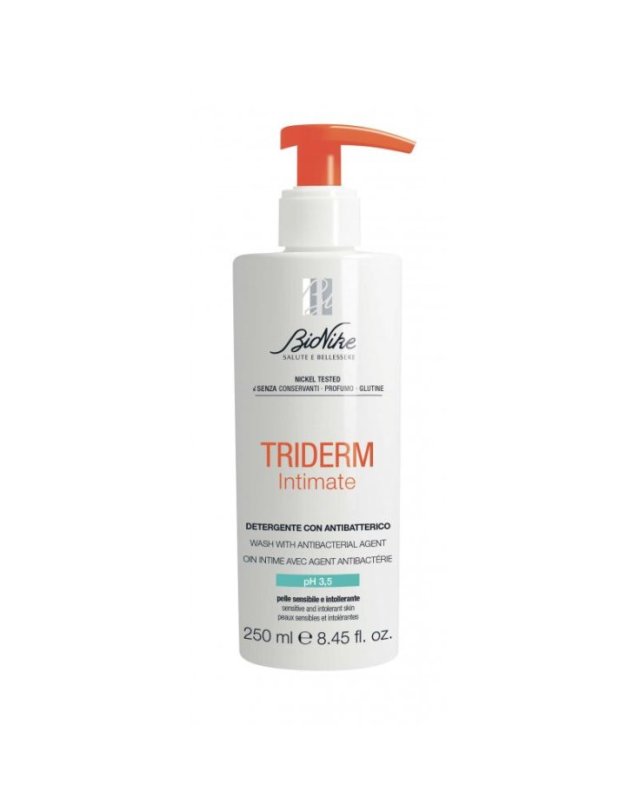 Triderm Intimate Detergente Antibatterico 250ml pH 3.5 Igiene Intima