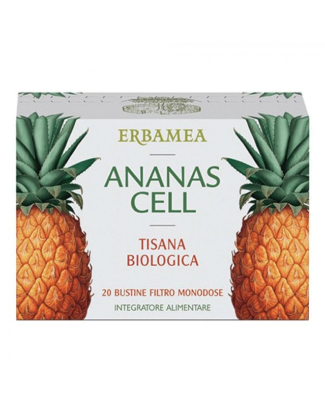 Tisana Ananas Cell Erbamea 20 Bustine - Drenante e Depurativa Tisana Ananas Cell Erbamea 20 Bustine - Drenante e Depurativa