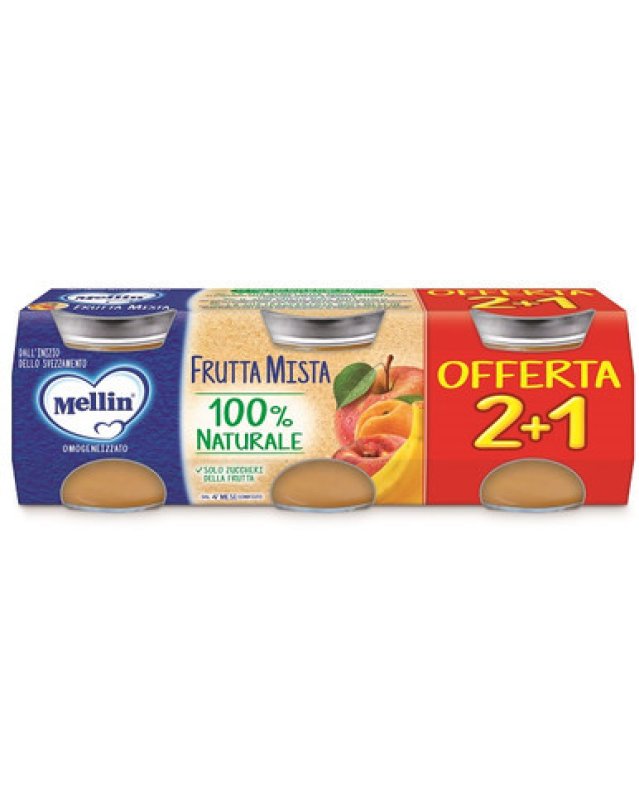 Omogeneizzato Frutta Mista 3x80g &ndash; Svezzamento dal 4&deg; Mese