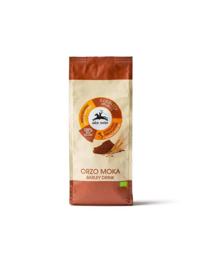 Orzo Moka Alce Nero 500g Tostato e Macinato Biologico Orzo Moka Alce Nero 500g Tostato e Macinato Biologico