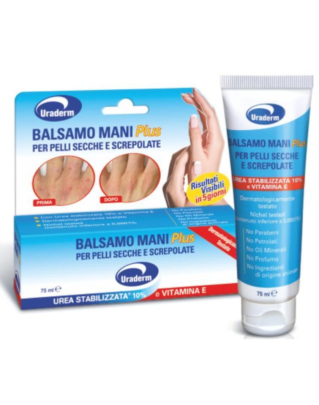 Uraderm Balsamo Mani Plus 75ml – Idratante per Mani Secche Uraderm Balsamo Mani Plus 75ml – Idratante per Mani Secche