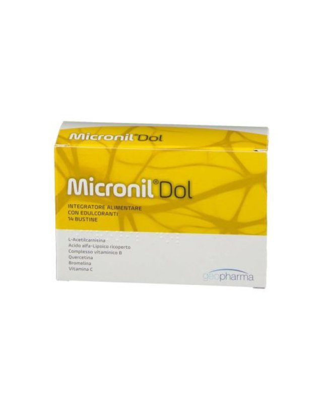 Micronil Dol 14 Bustine - Antiossidante e Sistema Nervoso Micronil Dol 14 Bustine - Antiossidante e Sistema Nervoso