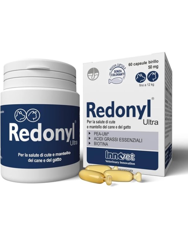 Redonyl Ultra 50mg 60 Capsule – Cute e Mantello Cane e Gatto Redonyl Ultra 50mg 60 Capsule – Cute e Mantello Cane e Gatto
