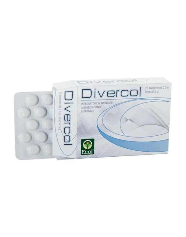 Divercol 75 Tavolette - Benessere Intestinale, Integratore Divercol 75 Tavolette - Benessere Intestinale, Integratore