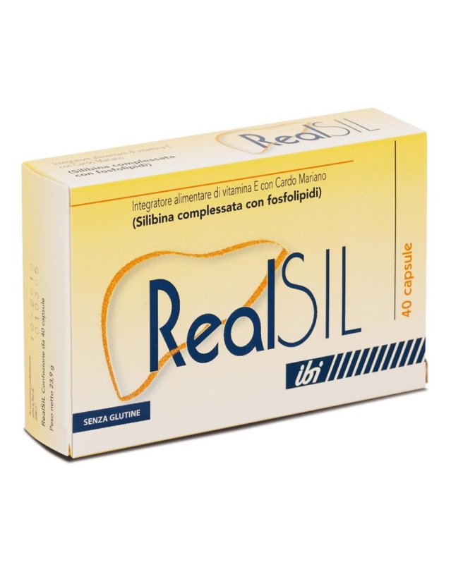 RealSIL 40 Capsule &ndash; Fegato e Antiossidante con Silibina