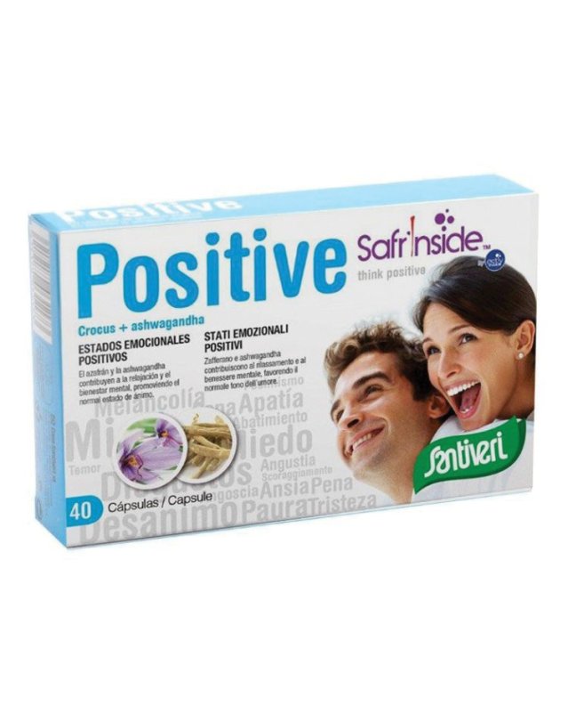 Positive 40 Capsule Vegetali Umore e Sistema Nervoso