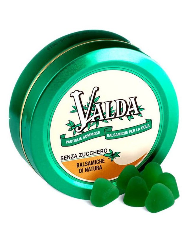 Valda Classiche 50g - Gola Balsamiche Senza Zucchero