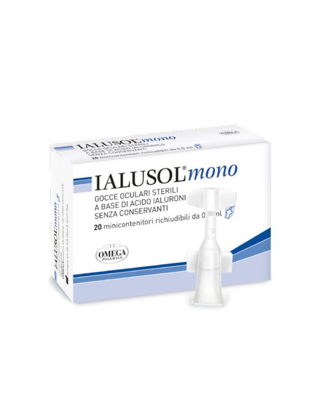 Gocce Oculari Ialusol Mono 20 microcontenitori - Idratanti Gocce Oculari Ialusol Mono 20 microcontenitori - Idratanti