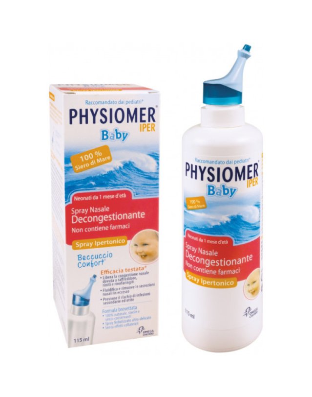Baby Iper Spray Nasale 115ml &ndash; Decongestionante per Neonati