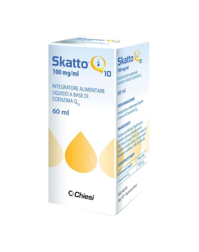 Skatto Q10 Gocce 60ml - Antiossidante e Pelle Sana